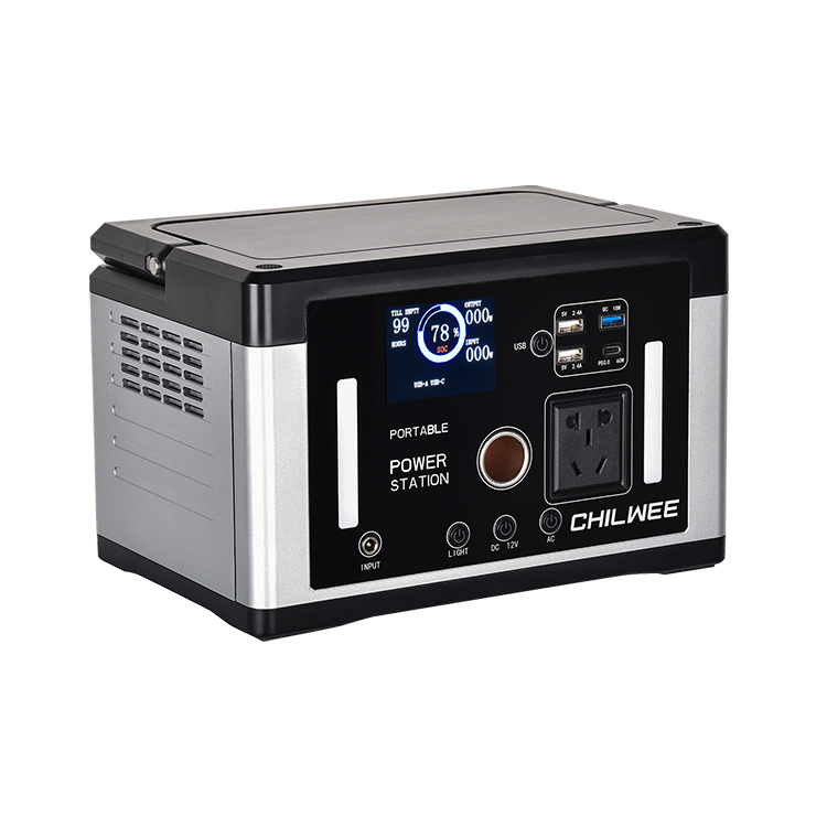 700W مولد للطاقة الشمسية الذكية لشحن الإضاءة في حالات الطوارئ